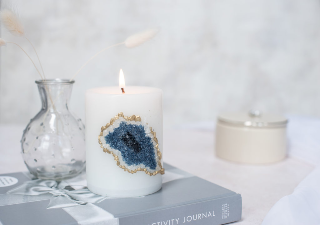 luxury candles remote product photography and styling by Oxfordshire product photographer Jacquie Lawes at Bailey & Roo